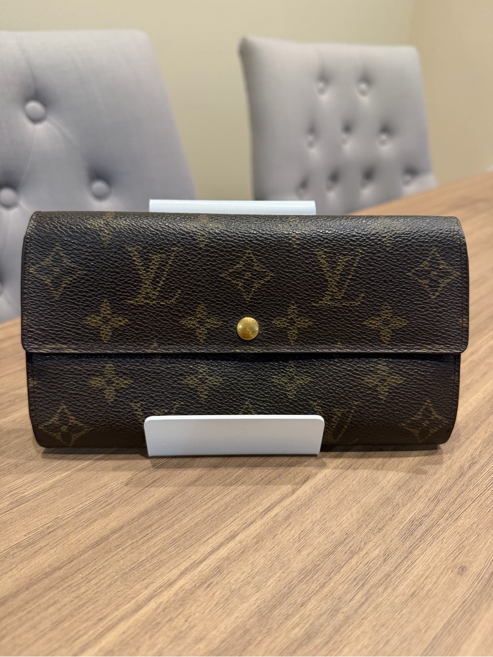 Louis Vuitton Monogram Brown Continental Wallet